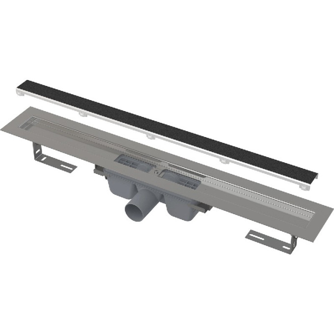 Водоотводящий желоб ALCAPLAST APZ15-300 SMART без порогов, с решеткой под кладку плитки